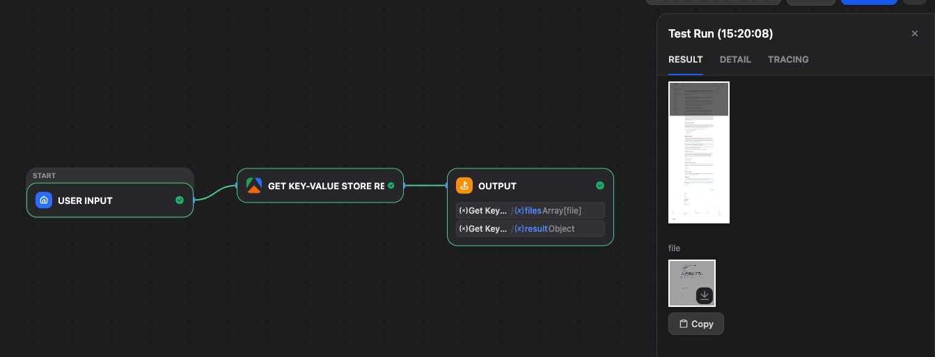 Get Key-Value Store Node